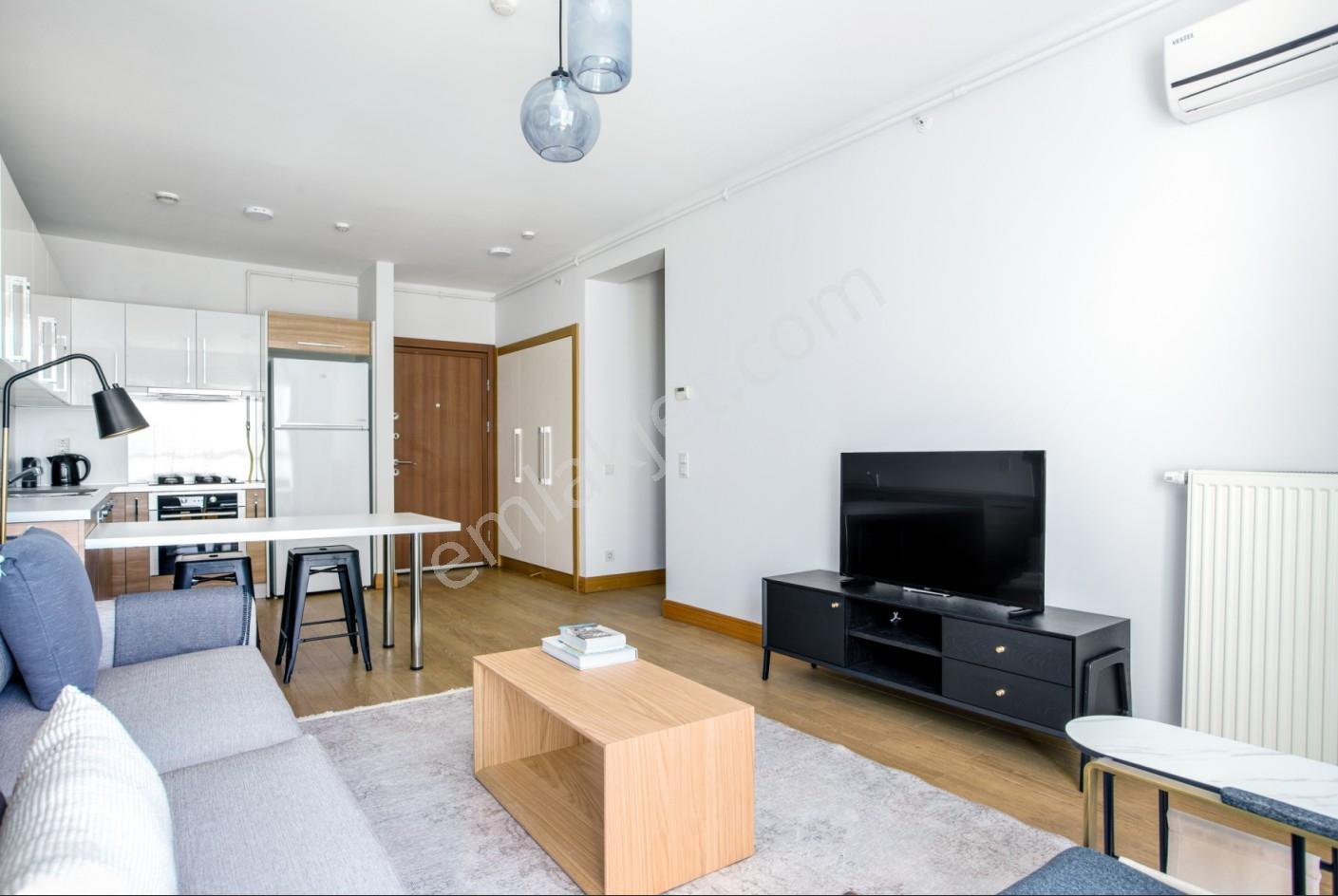 Ataşehir Sky Towers Full Eşyalı Yüksek Katlı 1+1 Kiralık Daire - Görsel 3