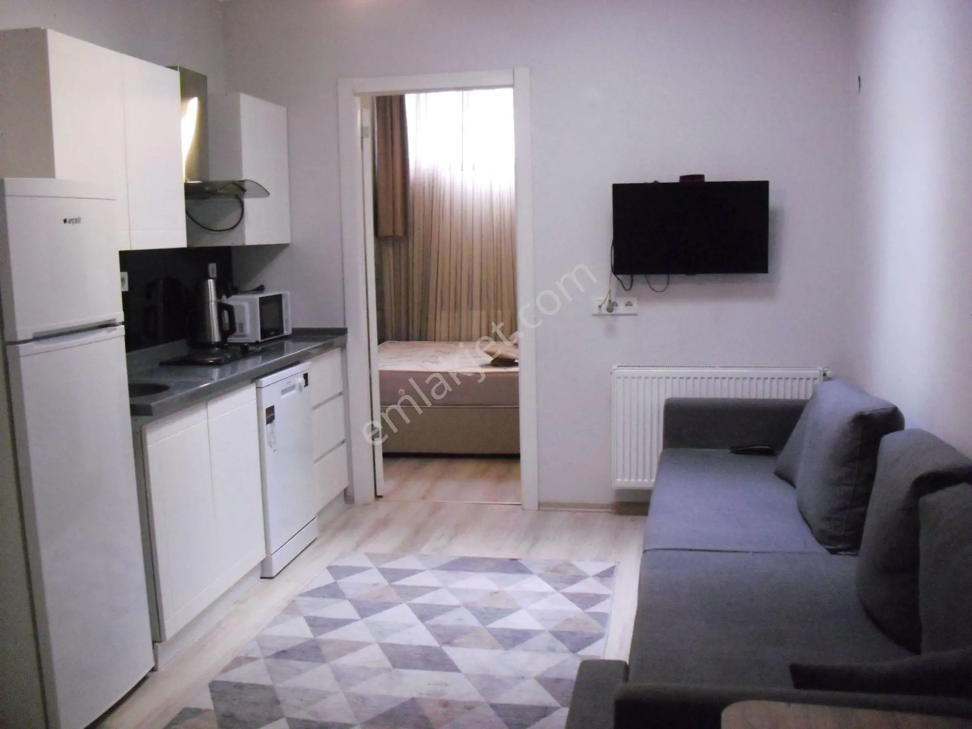 Gaziosmanpaşa Uğurmumcu Yakını 1+1 Yeni Mobilyalı Herşey Dahil Kiralık Daire
