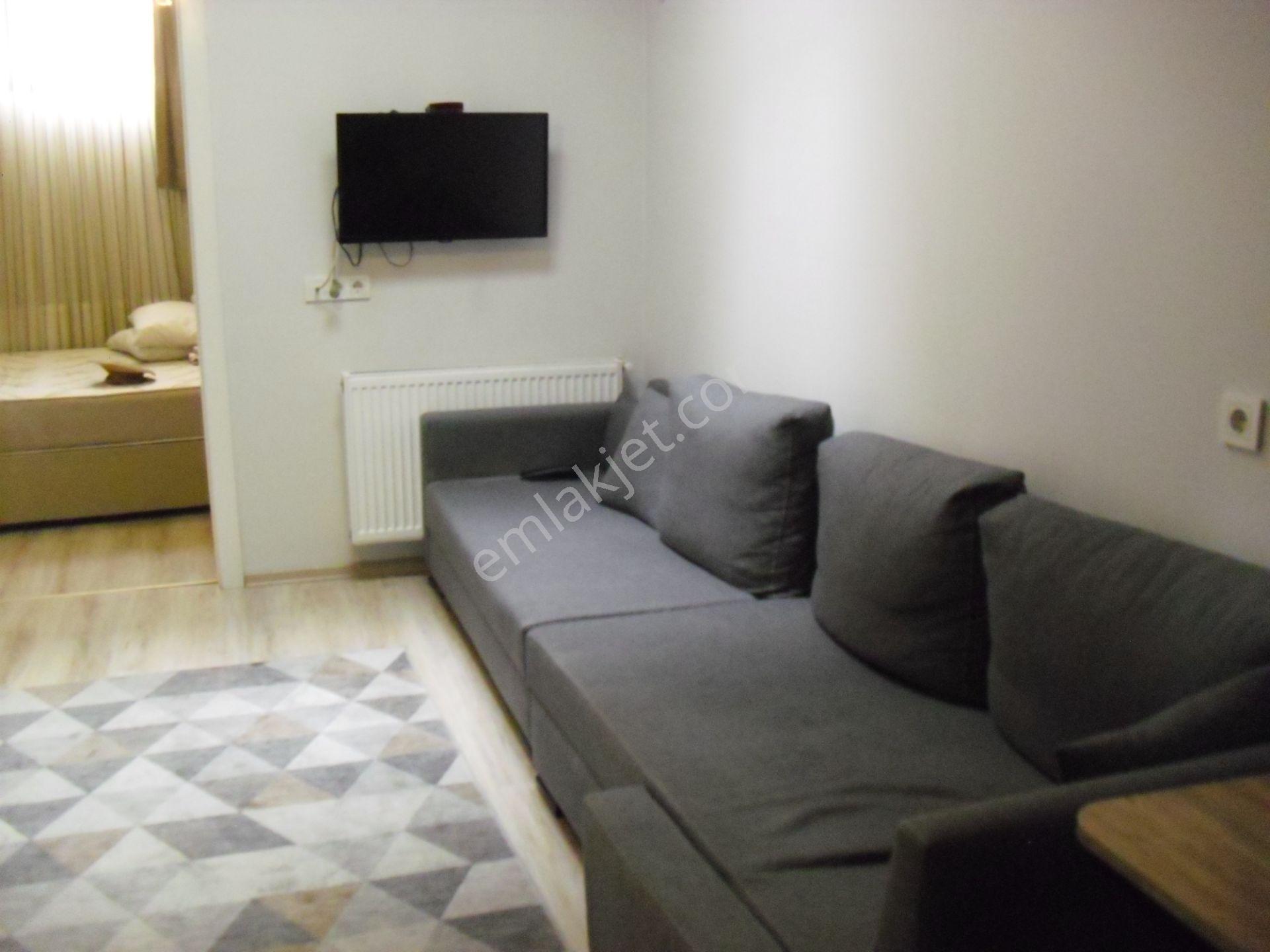 Gaziosmanpaşa Uğurmumcu Yakını 1+1 Yeni Mobilyalı Herşey Dahil Kiralık Daire - Görsel 2
