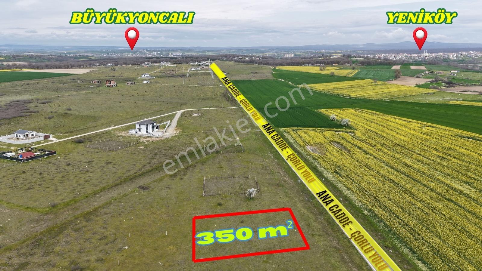 Büyükyoncalı'da Cadde Cephe Villa Arsası - Görsel 3