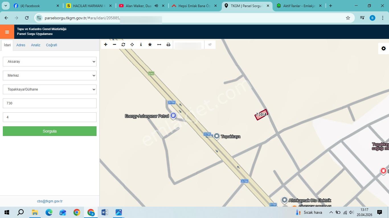 Aksaray Topakkaya Gülhanede Satılık Fırsat Arsa - Görsel 2