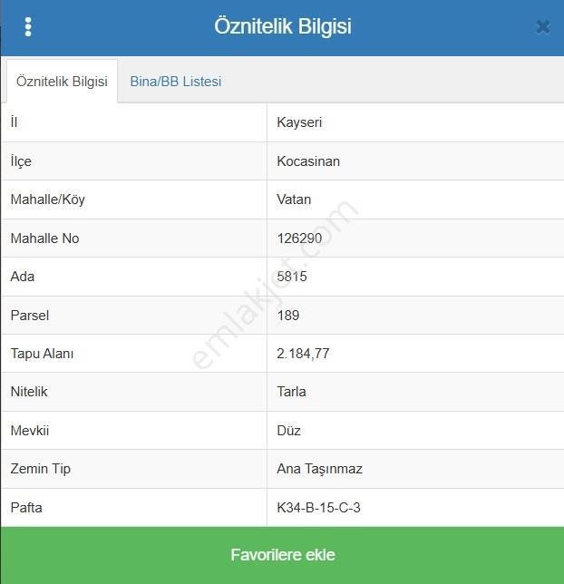 İmara Yakın Muhteşem Kayseri Manzaralı Satılık 2184 M2 Tarla - Görsel 4
