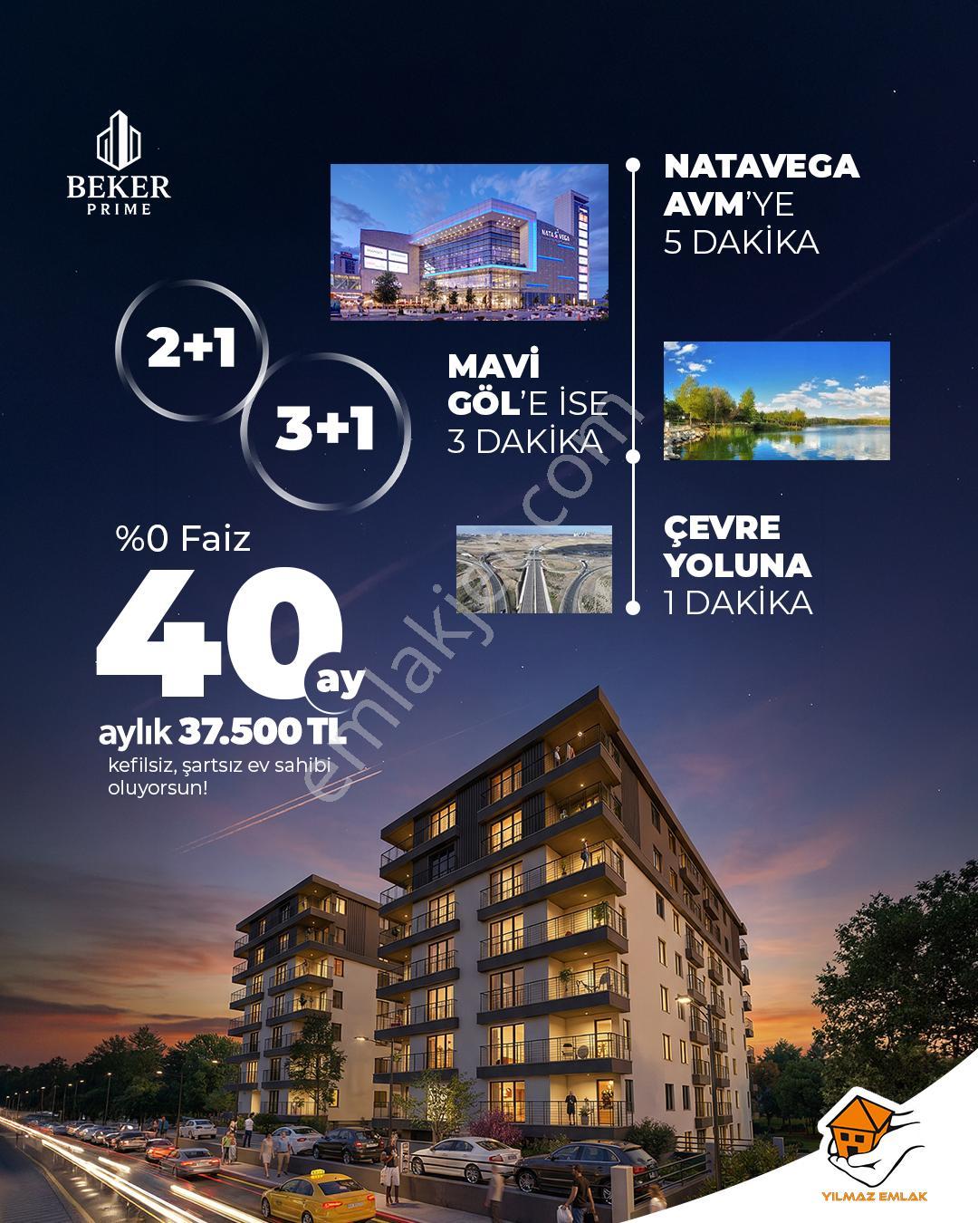 Beker Prime Projemizde 37.500tl Taksit İle 2+1 ~yılmaz Emlak - Görsel 12