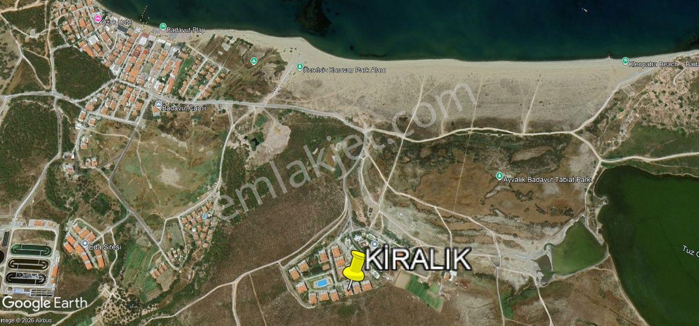 Ayvalık Badavut Havuzlu Eşyalı Kiralık 2+1 Daire - Görsel 34