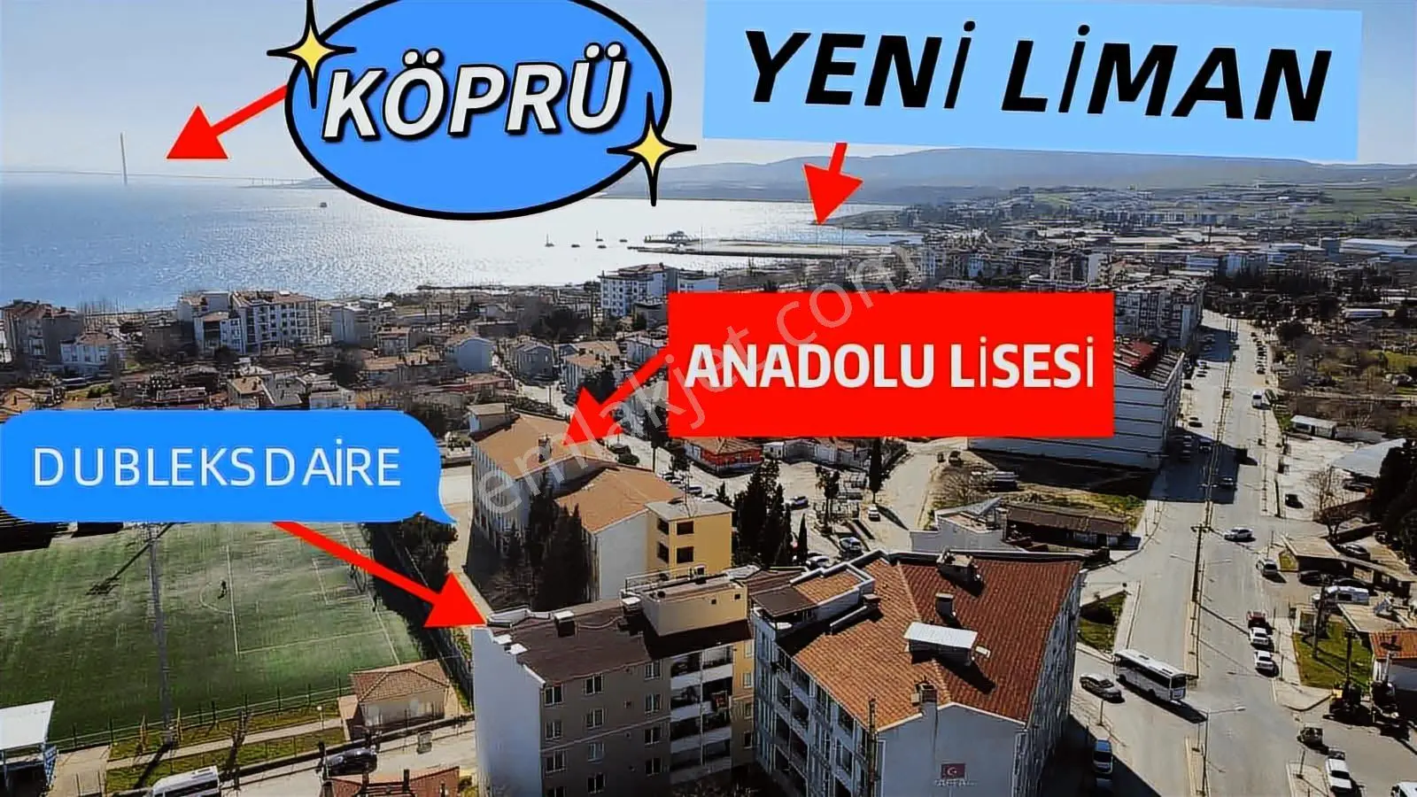 Köprü Manzaralı 150 M2 Dubleks Daire