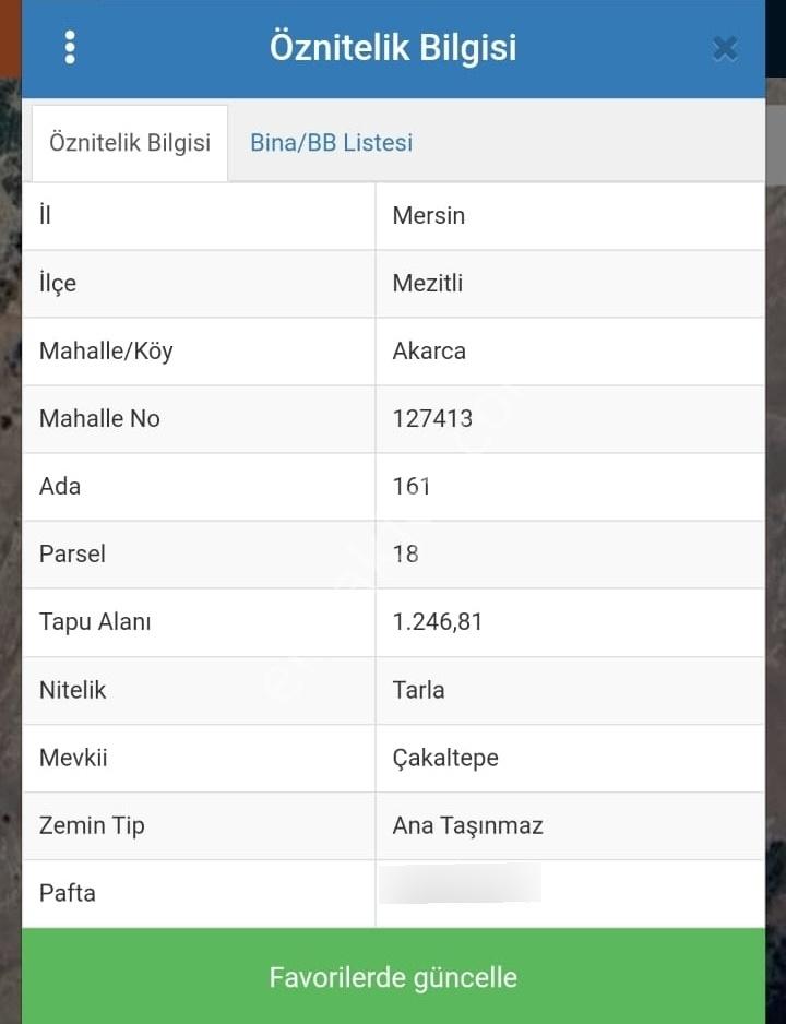 Rw Budur'dan Akarca'da 1246 M2 Alana Sahip Satılık Tarla - Görsel 2