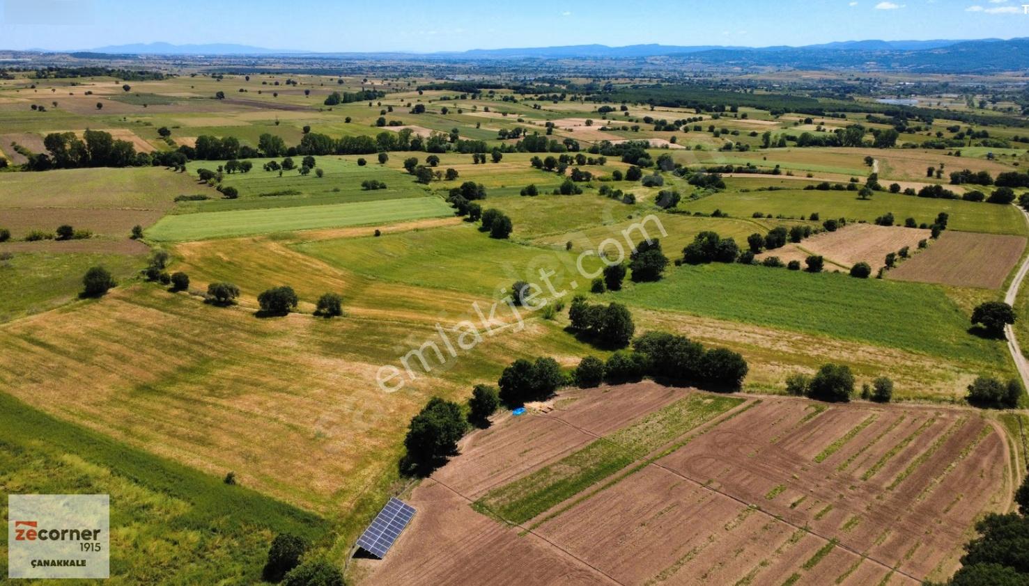 Çanakkale Biga'da Yola Cepheli 8764 M2 Satılık Hesaplı Tarla - Görsel 10