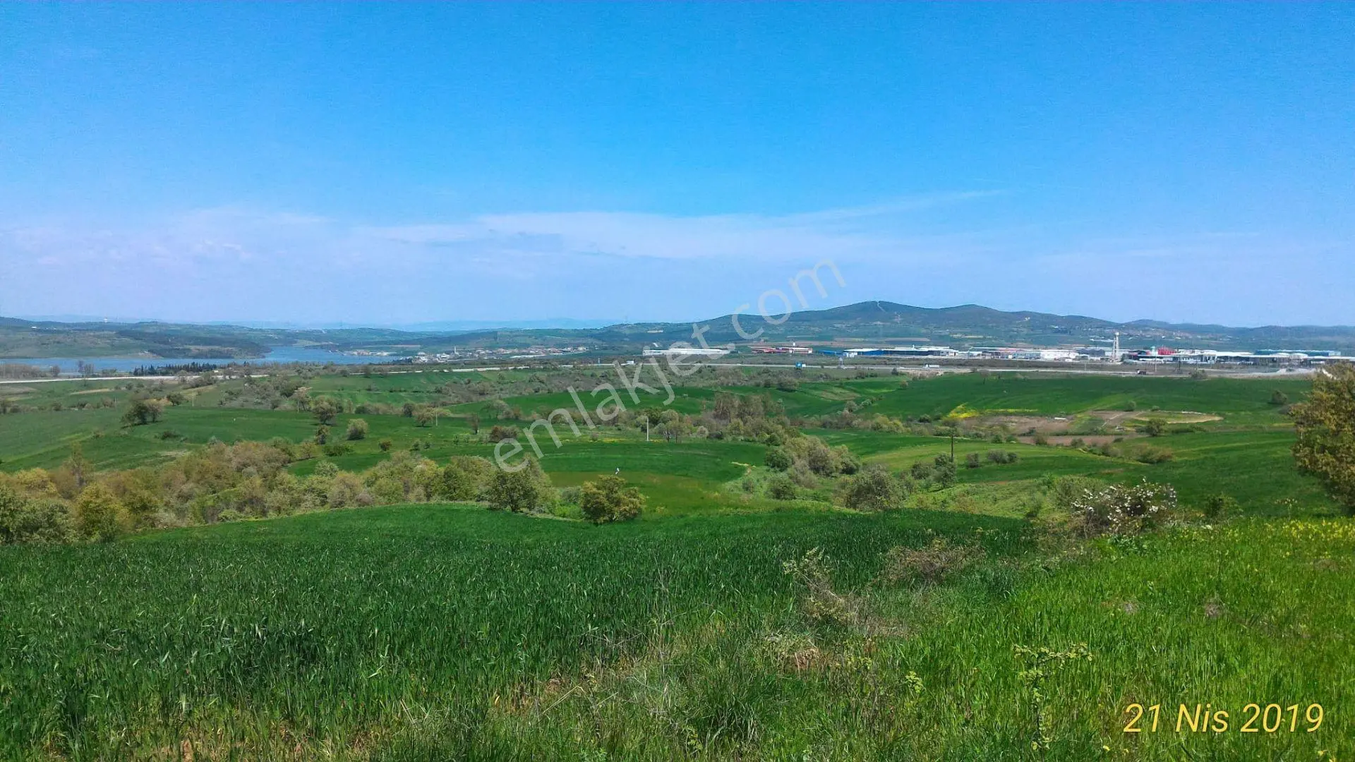 Çanakkale Biga Çınardere'de Yola Cepheli Satılık 6562 M2 Tarla - Görsel 7