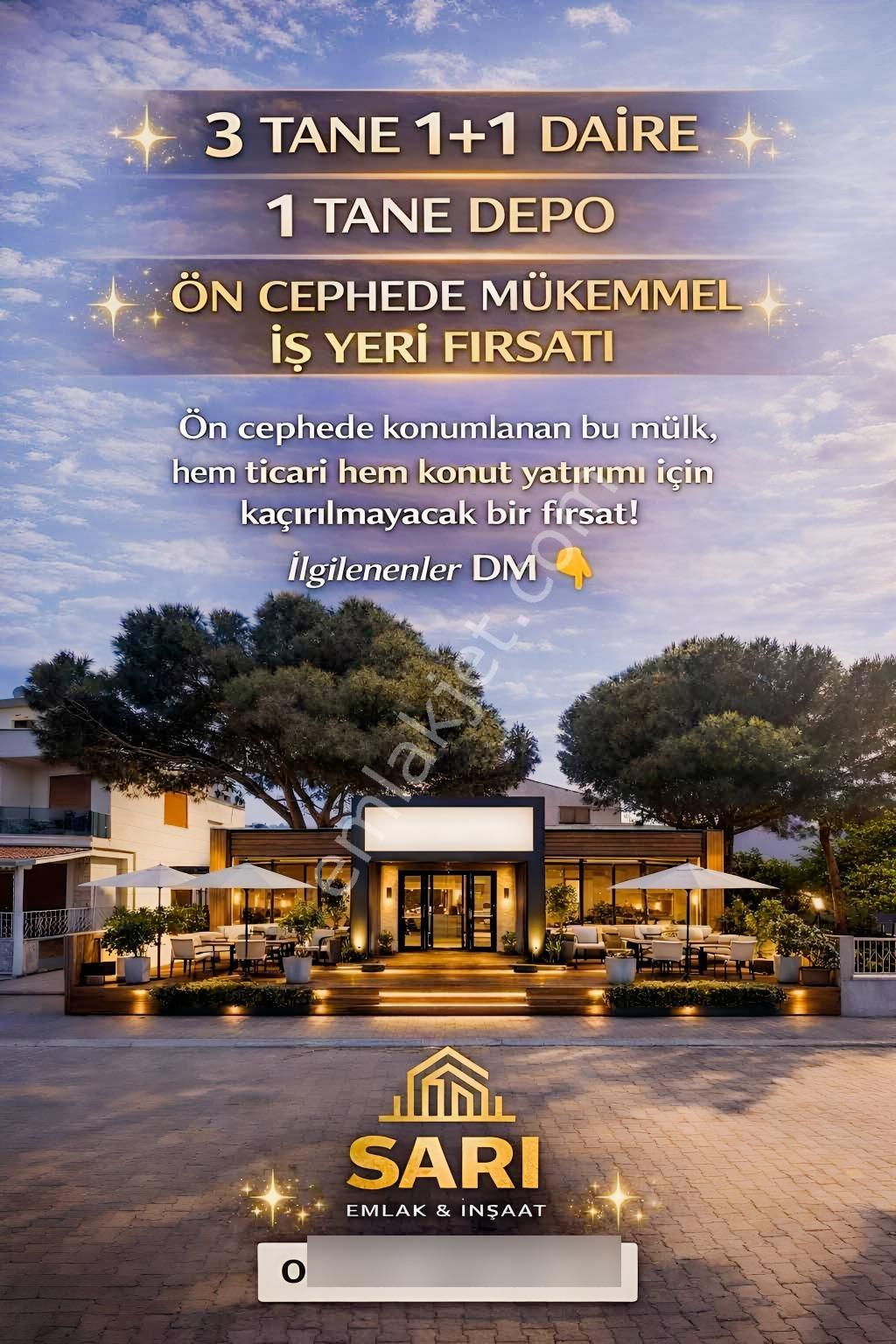 Seferihisar Mersinalanında 3 Daire + Dükkan Yatırımlık - Görsel 22