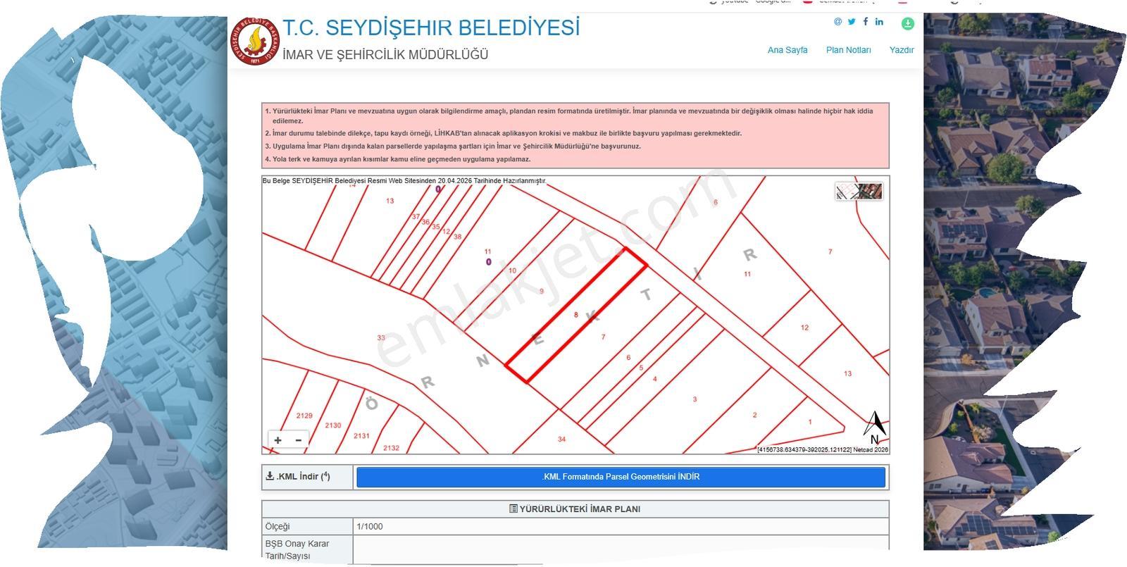 Özpınar,dan Kavak Eski Elma Bahçesi,yolu,suyu Var..! 3040 M2 - Görsel 7