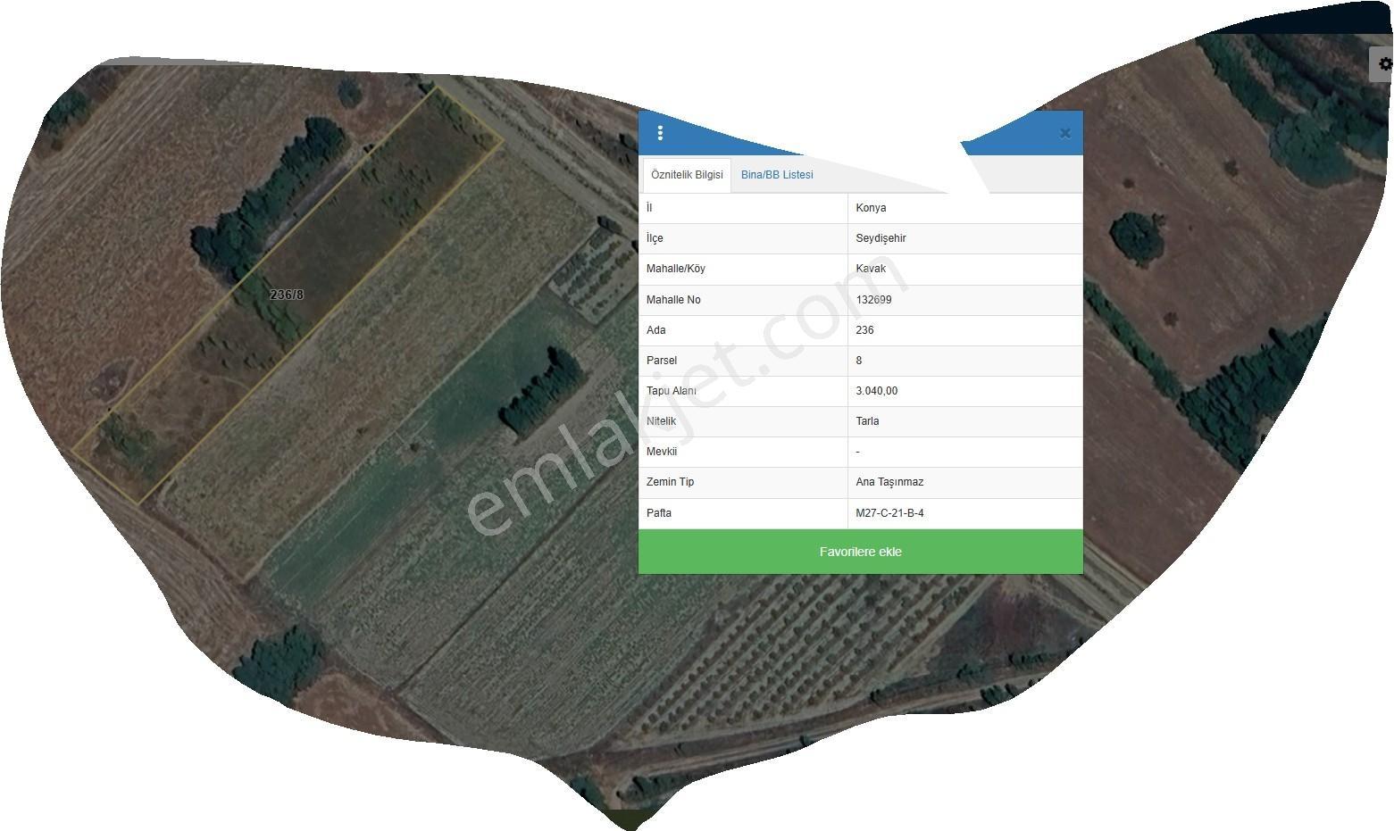 Özpınar,dan Kavak Eski Elma Bahçesi,yolu,suyu Var..! 3040 M2 - Görsel 4