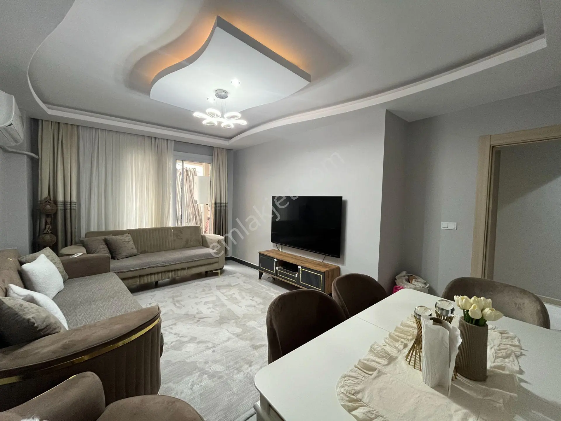 Gümüşpala Merkez'de Kapalı Mutfak Ara Kat 2+1 Satılık Daire - Görsel 2