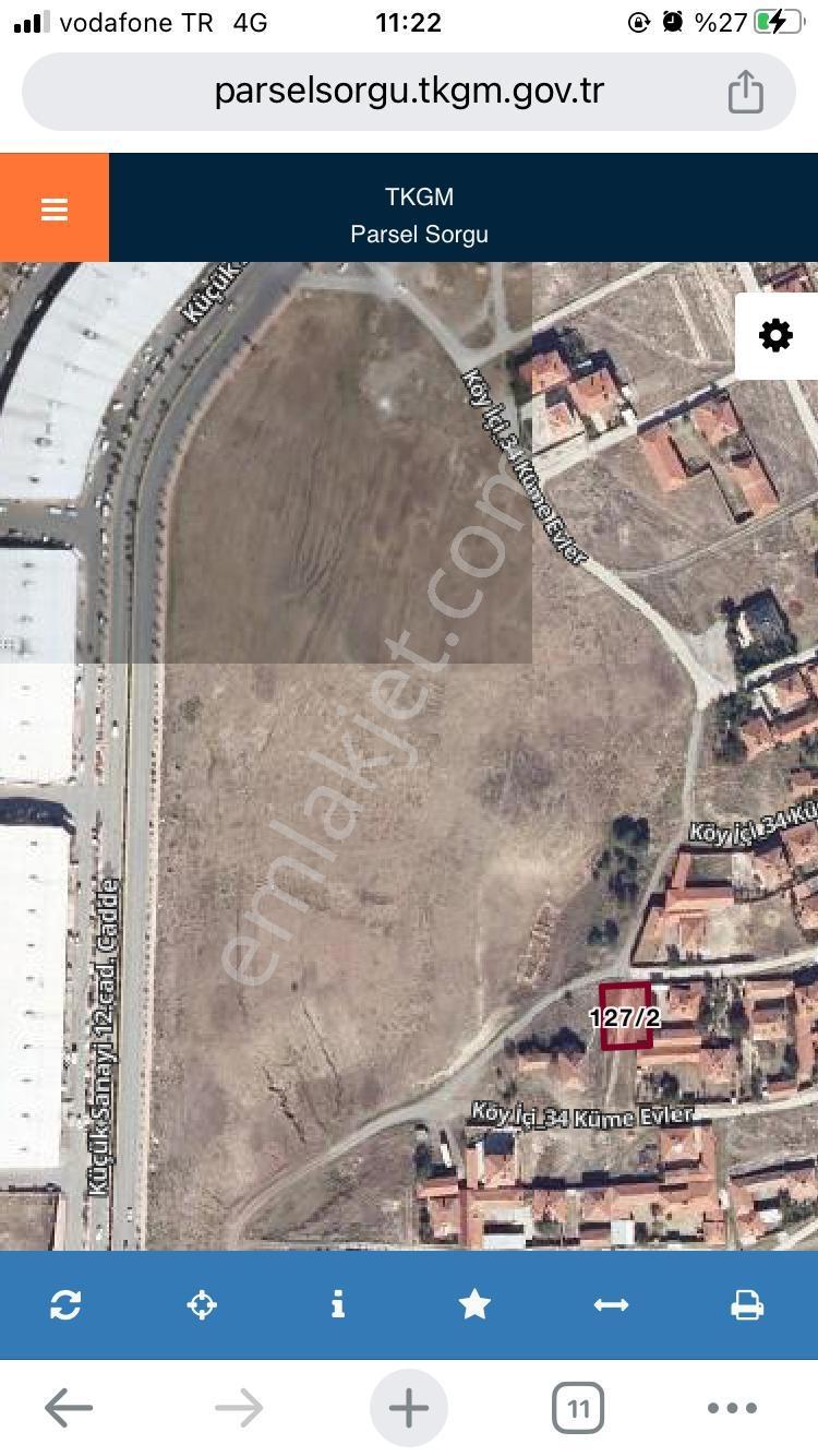 Çorum Merkez Yaydiğin Köyünde Sanayii Sitesine Yakın Arsa - Görsel 2