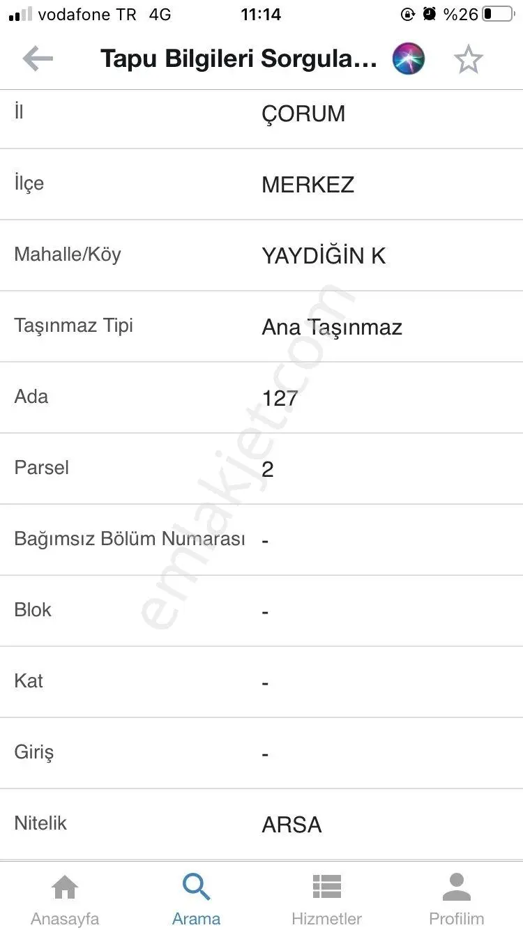 Çorum Merkez Yaydiğin Köyünde Sanayii Sitesine Yakın Arsa - Görsel 5