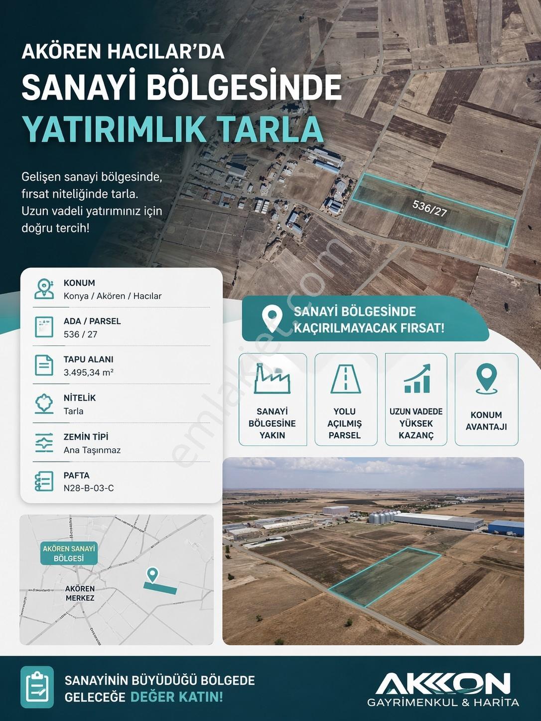 Sanayii Öngörüsünde İlçenin Dibinde Harika Konumda