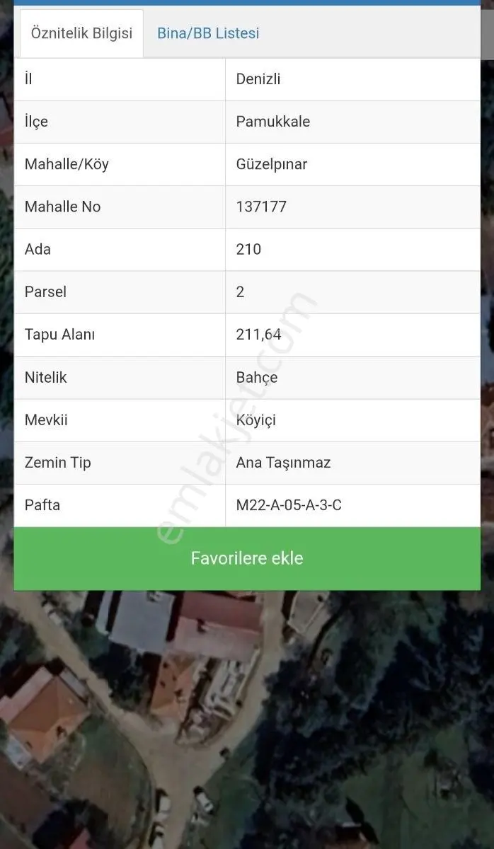 Denizli Güzelpınar Köy İçinde Yatırım Fırsatı - Görsel 2