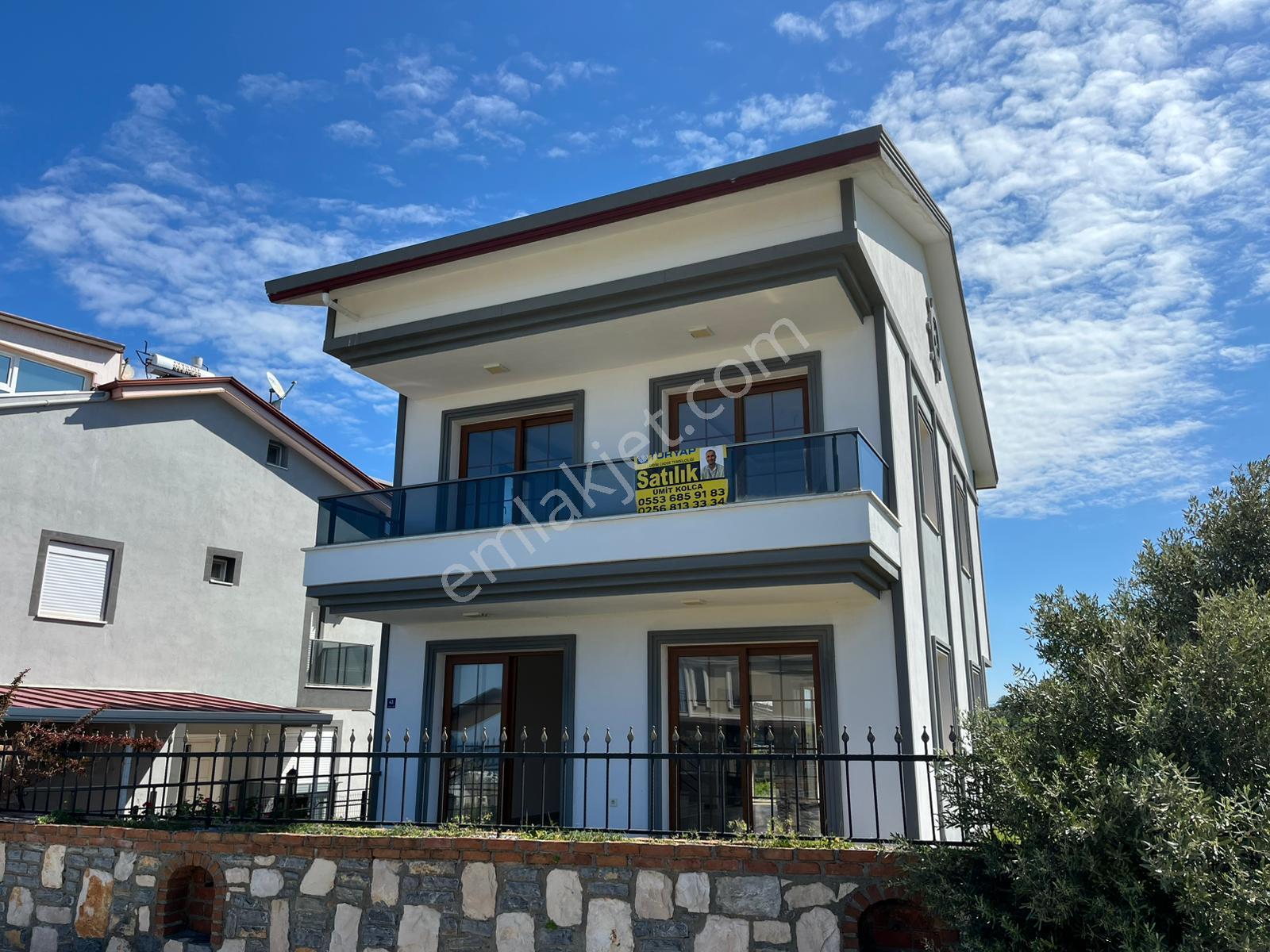 Didim Mersinderede Deniz Manzaralı 4+1 Müstakil Arsalı Villa - Görsel 3
