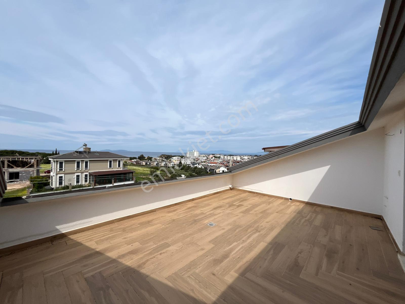 Didim Mersinderede Deniz Manzaralı 4+1 Müstakil Arsalı Villa - Görsel 43
