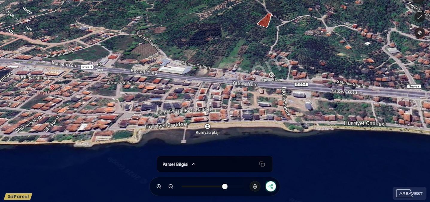 Tepeköy Mevkiinde Panoramik Deniz Manzaralı Zeytinlik 1733m² - Görsel 7
