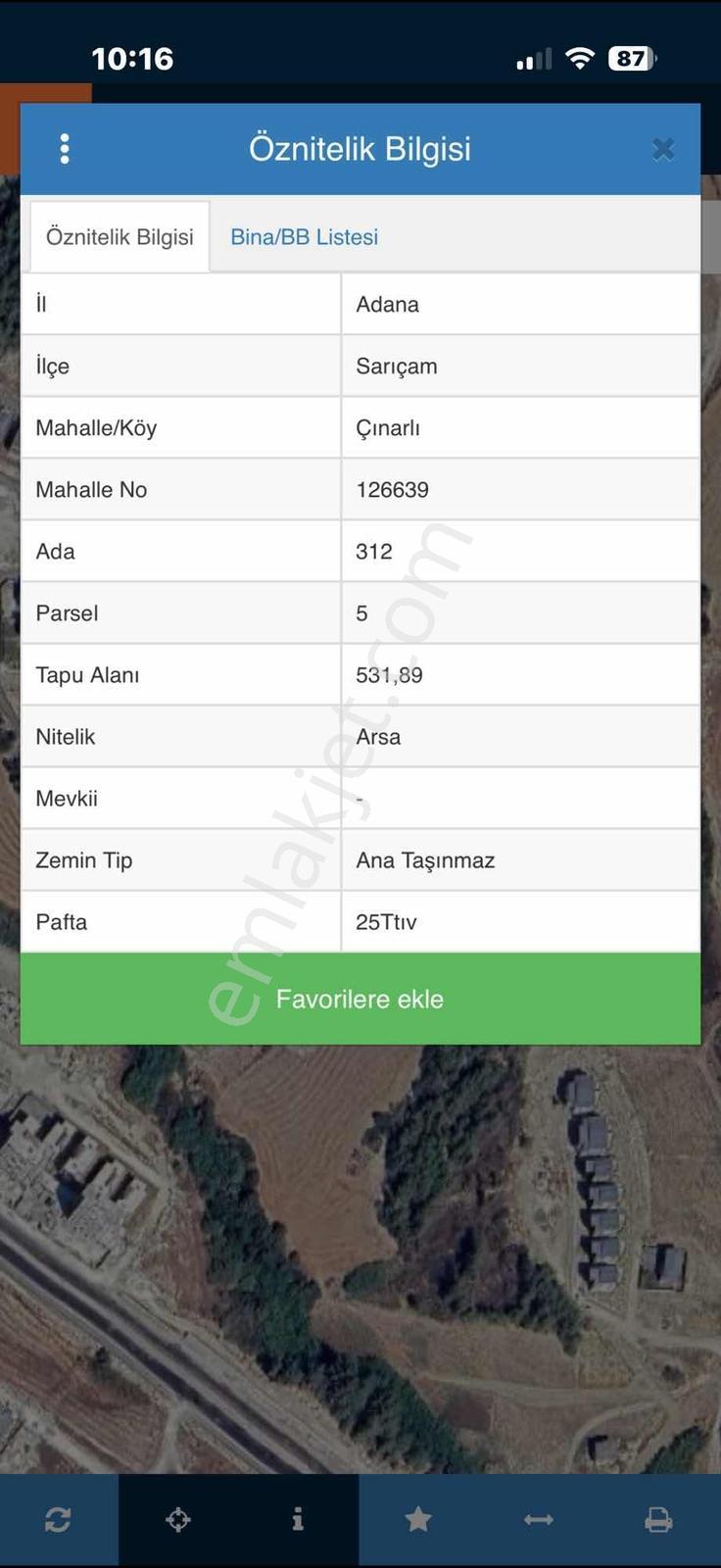 Erdem Emlaktan Çınarlı'da Villalık 532 M2 Satılık Tek Tapu Arsa - Görsel 3