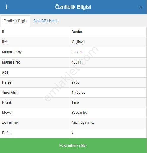Salda Gölüne Komşu 1738m2 Tarla Bu Fiyata Kelepir Bedava Kaçmaz - Görsel 13