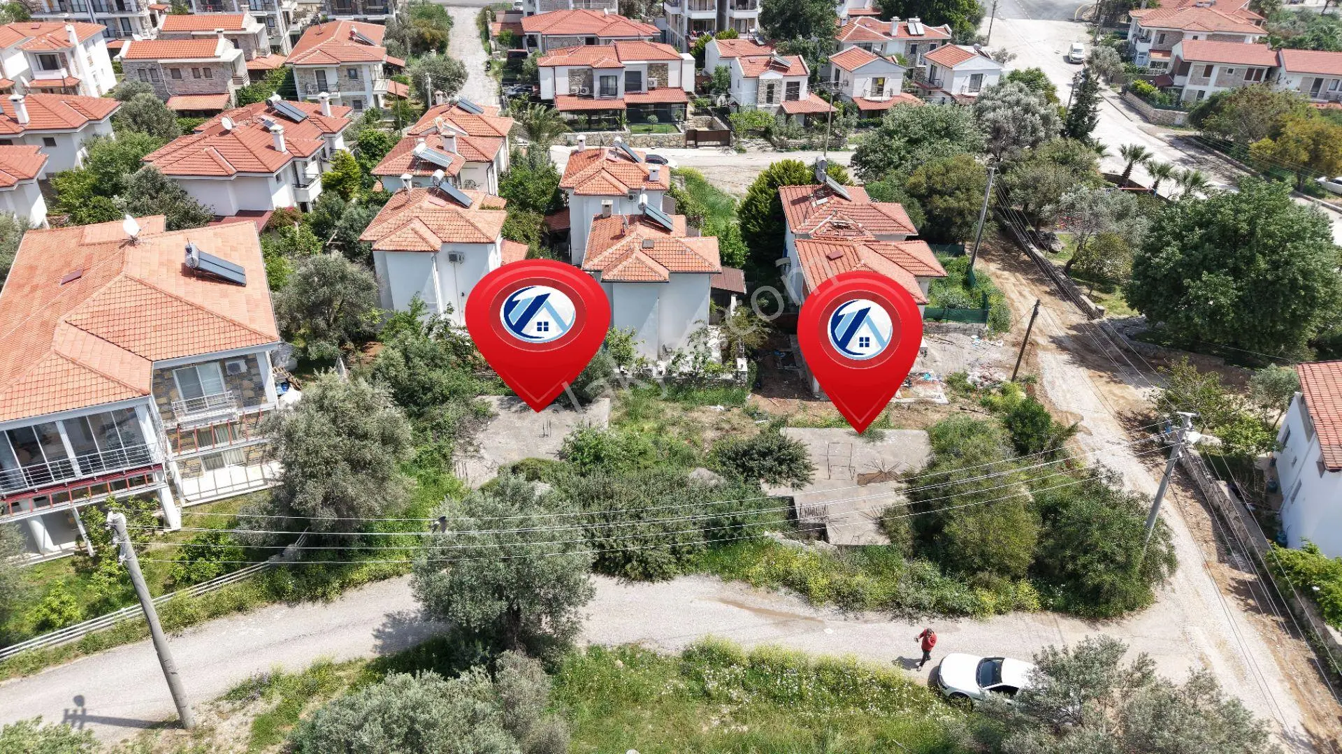 Datça Merkezde Projesi Hazır Satılık Arsa