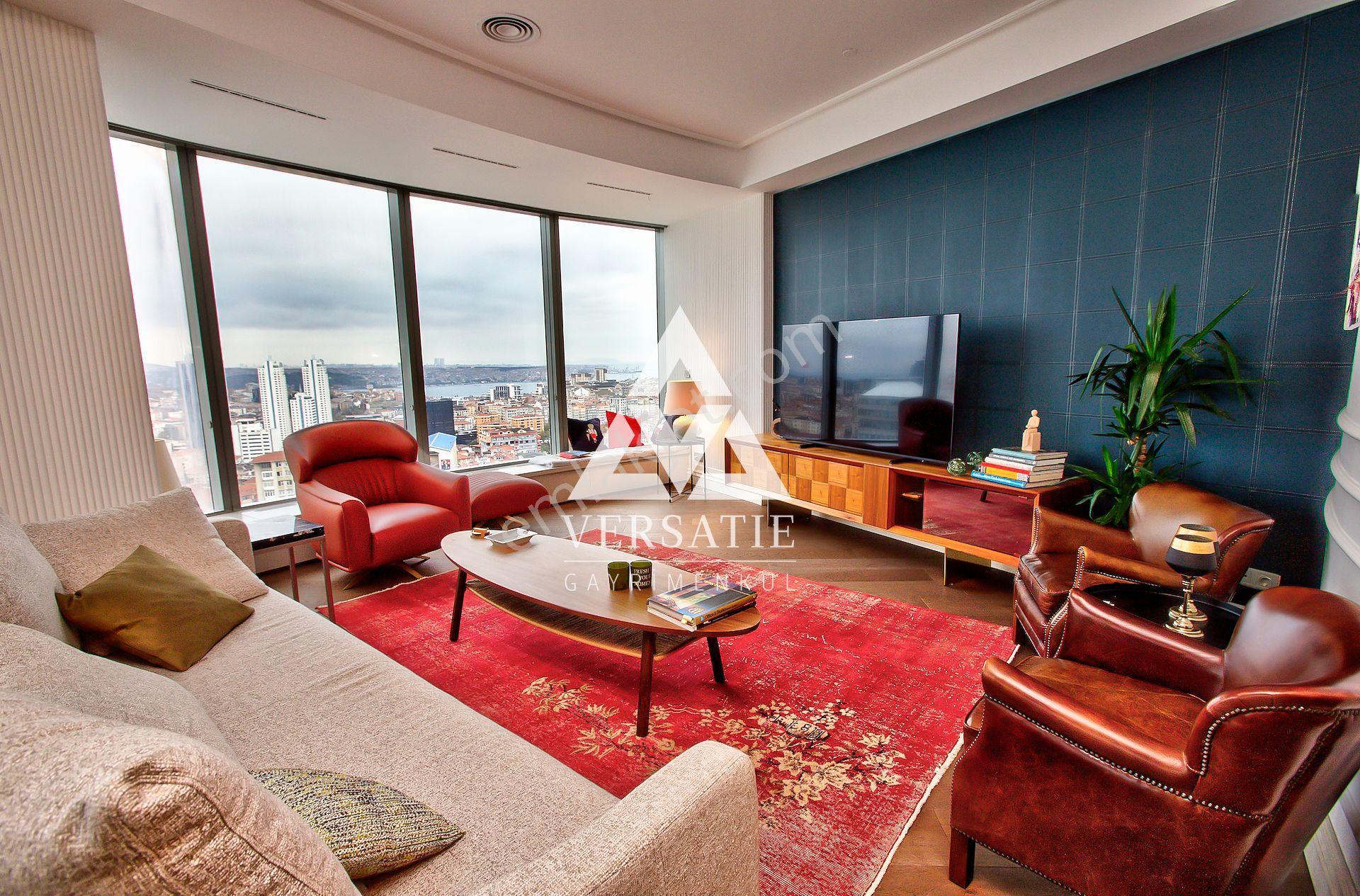 Şişli Elit Residence Dekorasyonlu Lux Eşyalı 2+1 Boğaz Manzaralı - Görsel 4