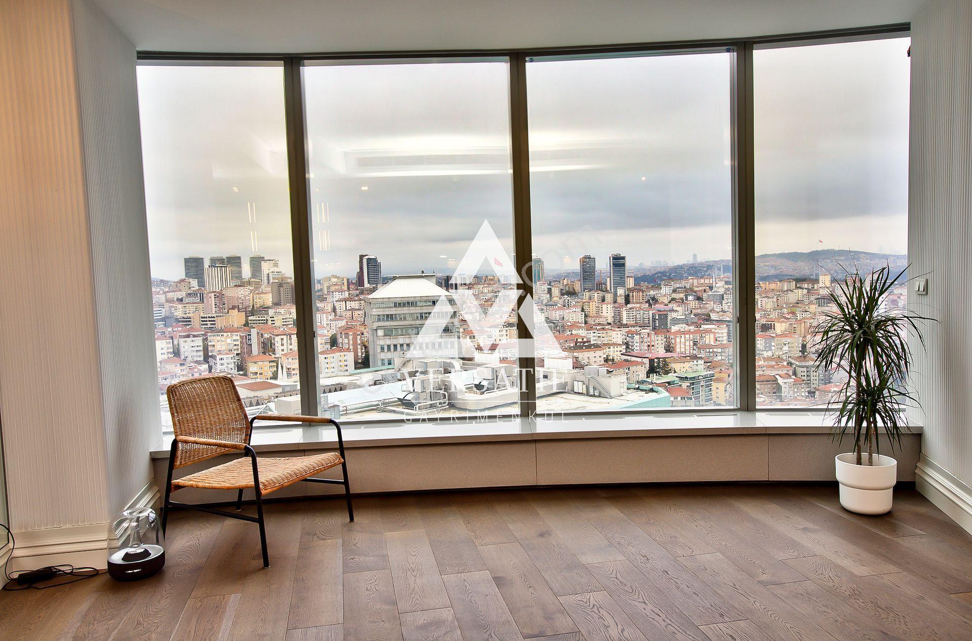 Şişli Elit Residence Dekorasyonlu Lux Eşyalı 2+1 Boğaz Manzaralı - Görsel 13