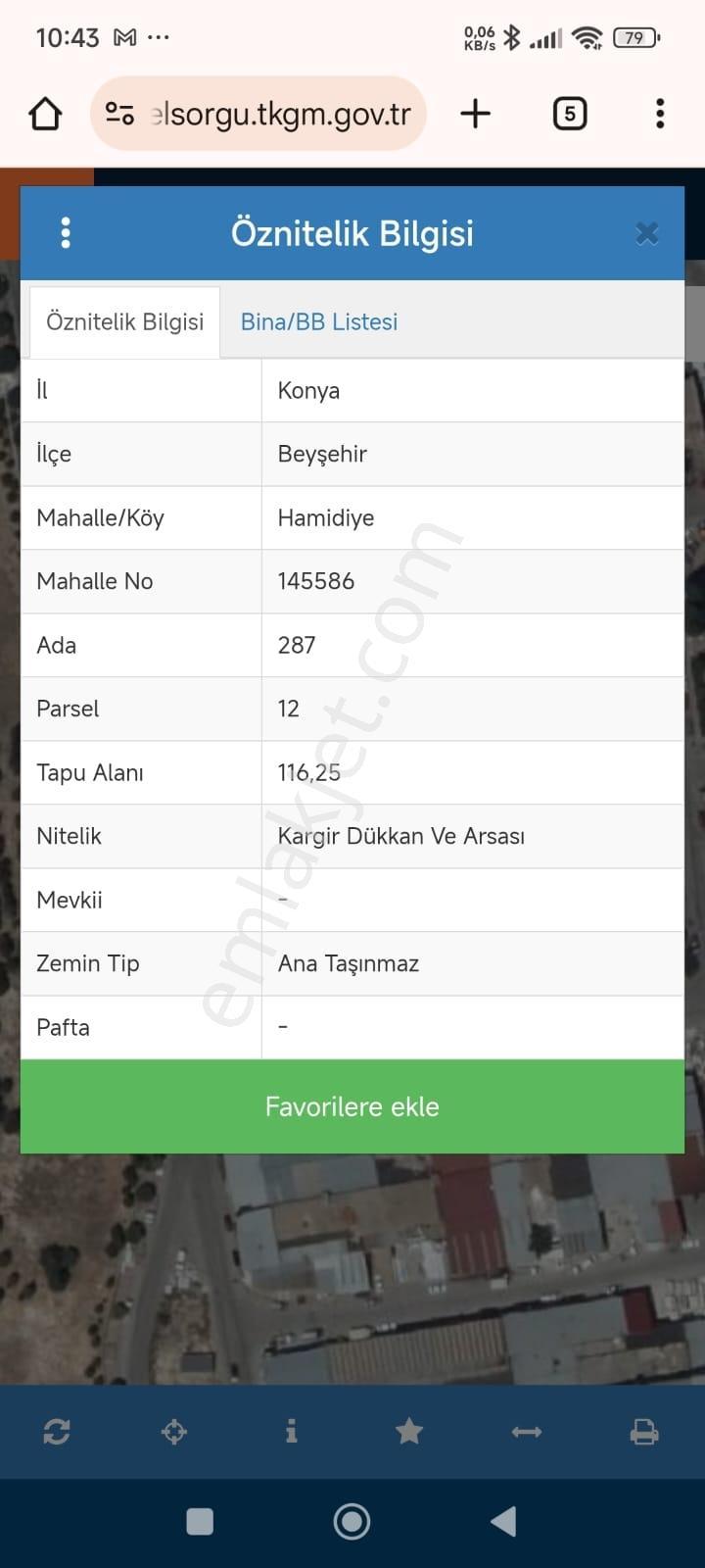 Konya Beyşehir Hamidiye Mahallesinde Satılık Yatırımlıkdükkanlar - Görsel 11