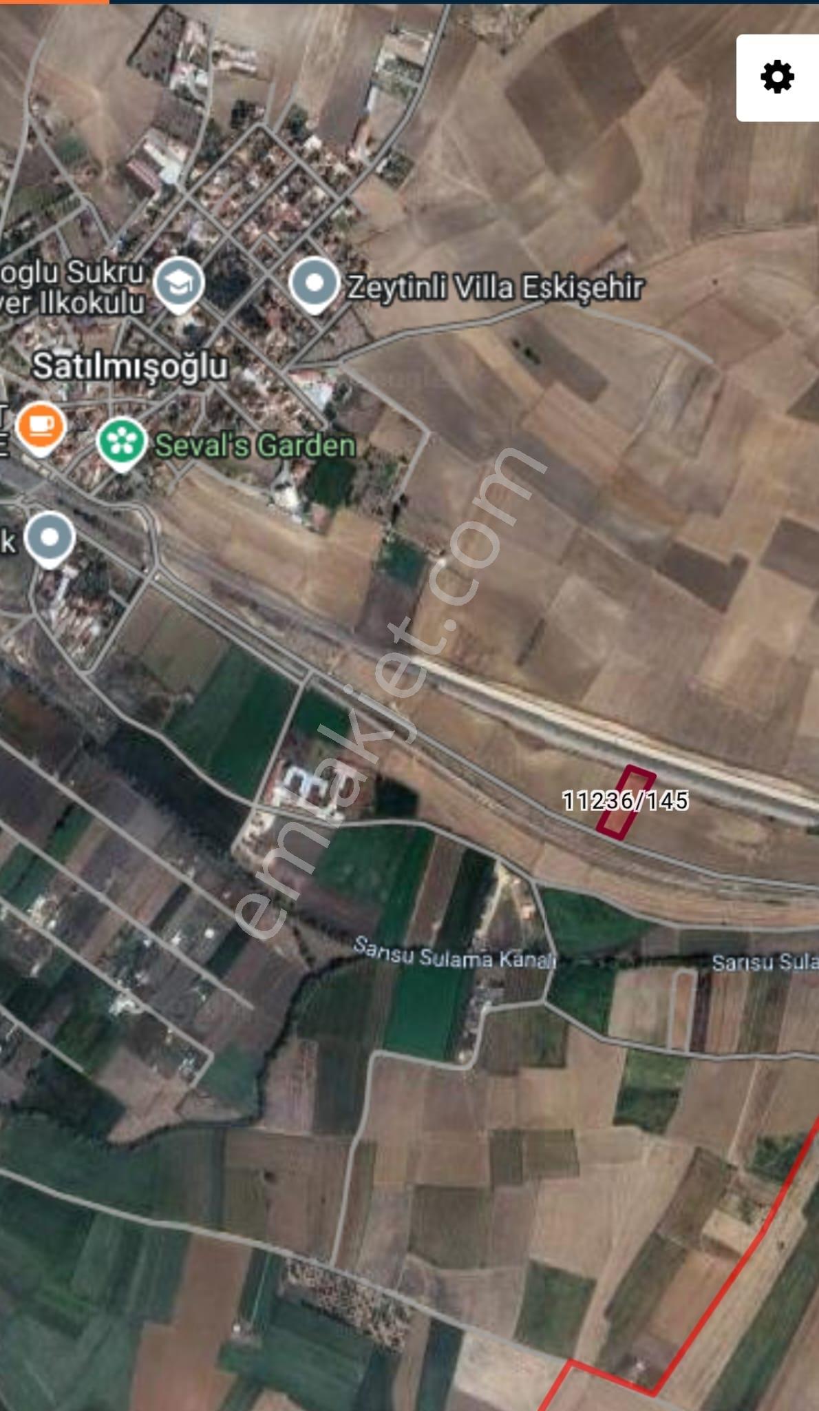 Özdemir'den Satılmışoğlu Mahallesi Satılık 4480 Mt. Tarla