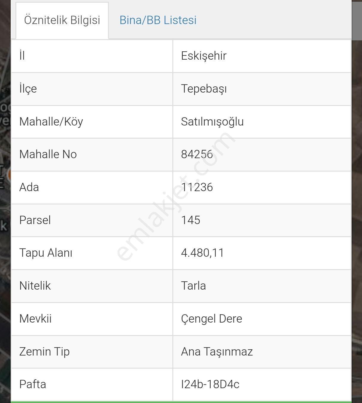 Özdemir'den Satılmışoğlu Mahallesi Satılık 4480 Mt. Tarla - Görsel 5