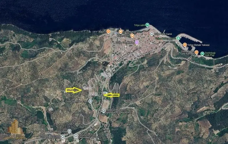 Doğayla İç İçe,deniz Manzaralı Villa Yapımına Uygun Satılık Arsa - Görsel 3