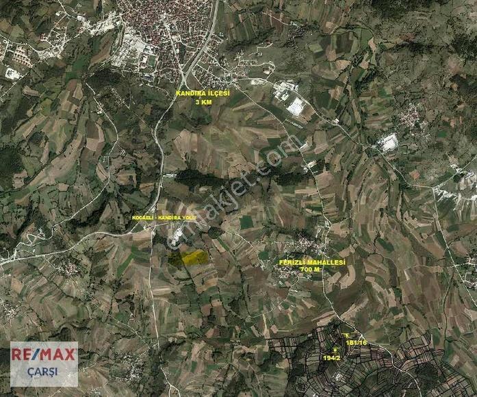 Kandıra Ferizli'de Yol Kenarı 800 M2 Satılık Tarla - Görsel 4