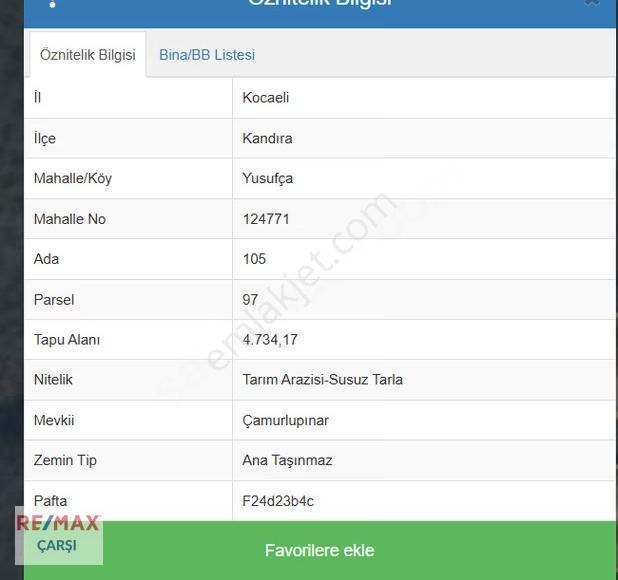 Kocaeli Kandıra Yusufçada Projesi Hazır Satılık Arsa 4.734 M² - Görsel 9