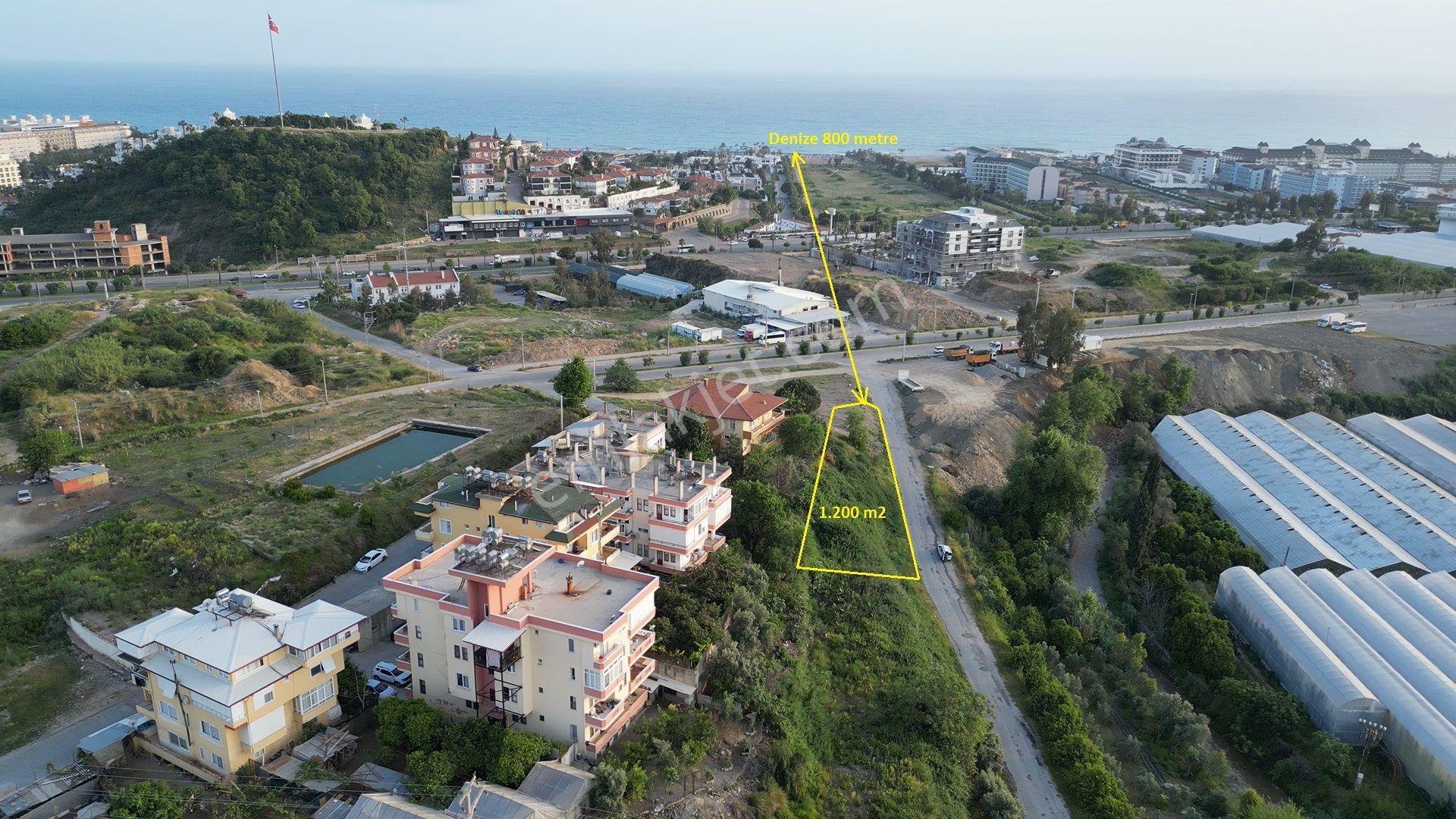 Satılık 1.200 M² Arsa - Alanya Konaklı - Görsel 5