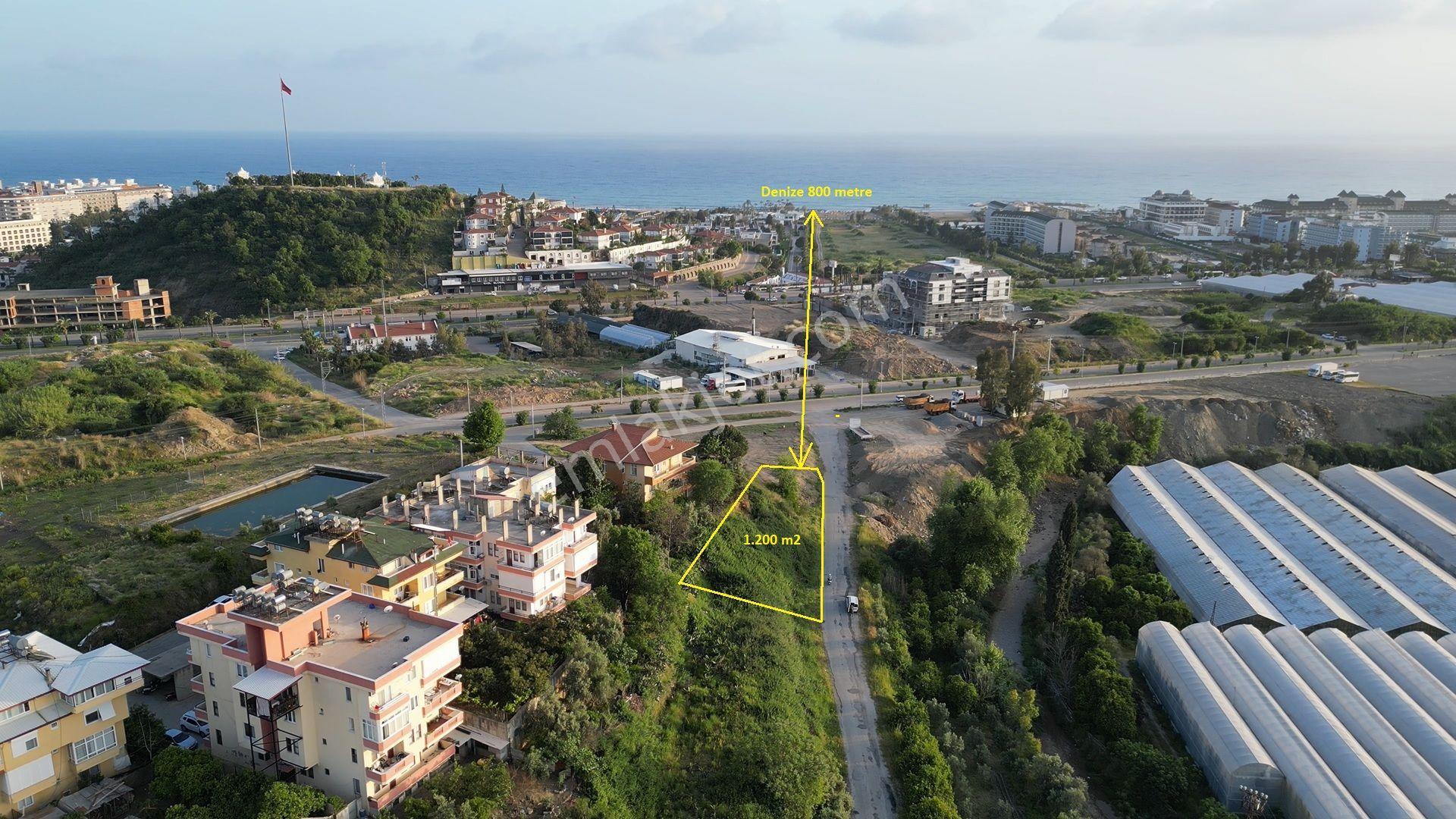 Satılık 1.200 M² Arsa - Alanya Konaklı