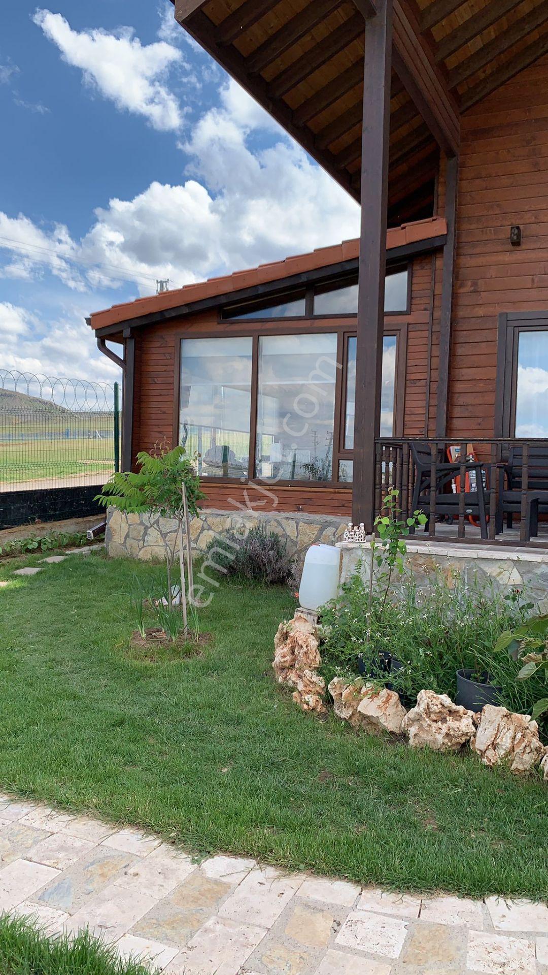 Temelli Olukpınar Botanikköy Satılık (eşyalı) 4+2 Ahşap Villa - Görsel 27