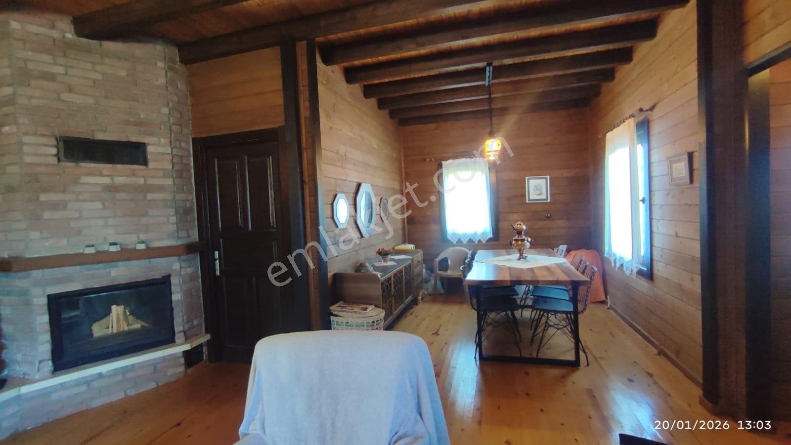 Temelli Olukpınar Botanikköy Satılık (eşyalı) 4+2 Ahşap Villa - Görsel 8