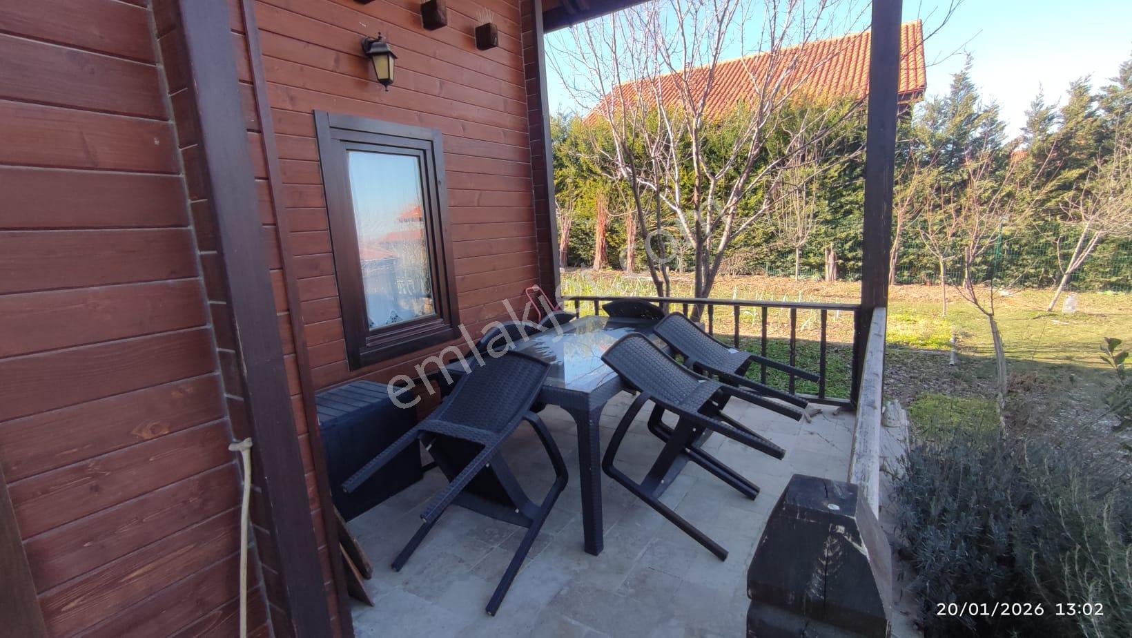 Temelli Olukpınar Botanikköy Satılık (eşyalı) 4+2 Ahşap Villa - Görsel 4
