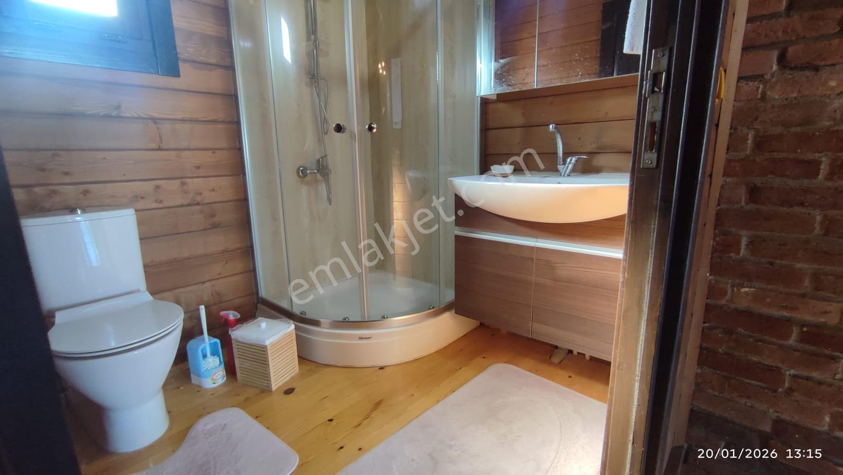Temelli Olukpınar Botanikköy Satılık (eşyalı) 4+2 Ahşap Villa - Görsel 20