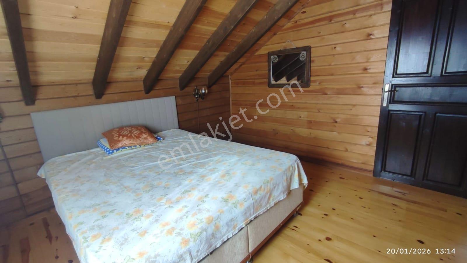 Temelli Olukpınar Botanikköy Satılık (eşyalı) 4+2 Ahşap Villa - Görsel 9