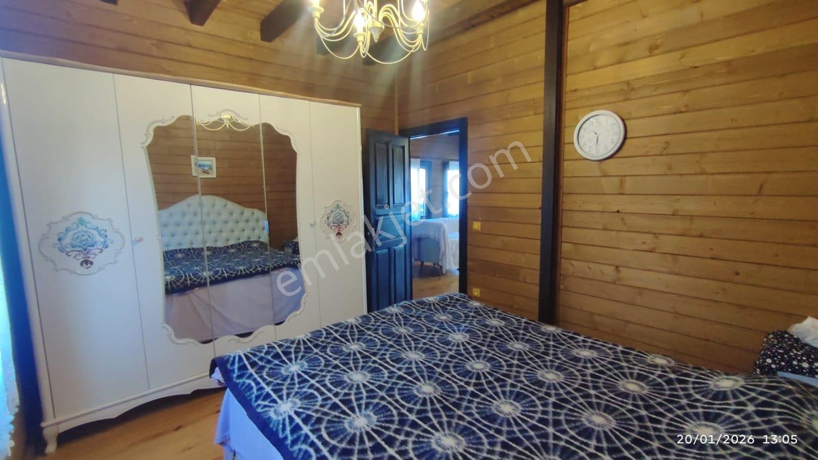 Temelli Olukpınar Botanikköy Satılık (eşyalı) 4+2 Ahşap Villa - Görsel 18