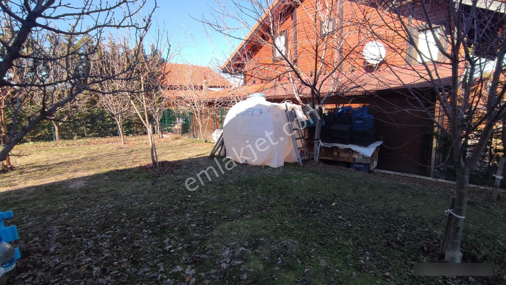 Temelli Olukpınar Botanikköy Satılık (eşyalı) 4+2 Ahşap Villa - Görsel 23