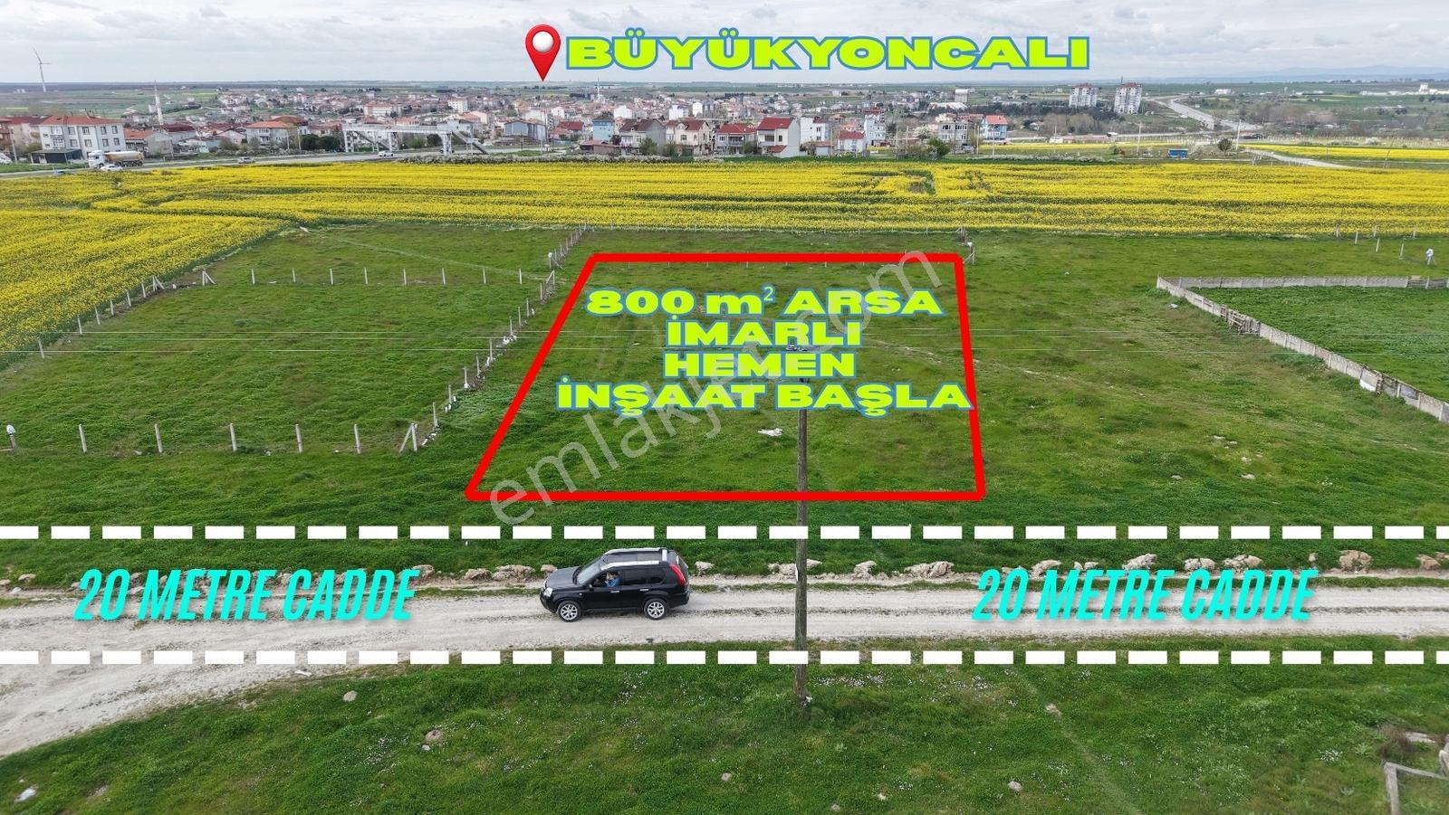 Büyükyoncalının En Özel Noktasında 800 Metre Arsa - Görsel 2