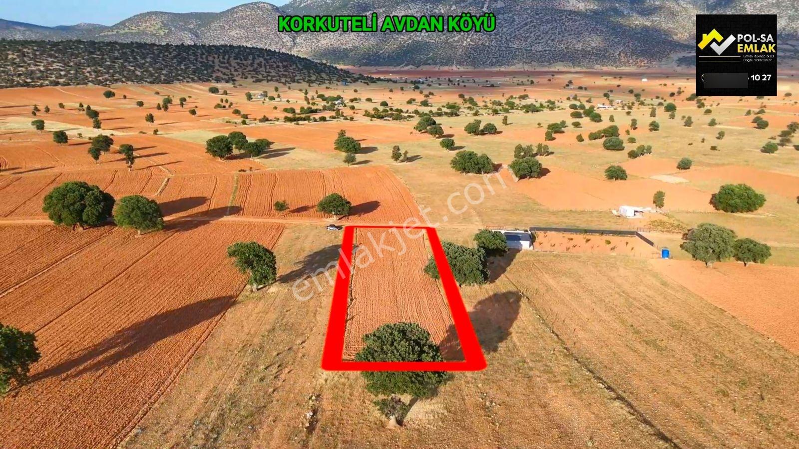 Korkuteli Avdan Da Satılık 2.183m2 Tarla Resmi Yol Var - Görsel 9