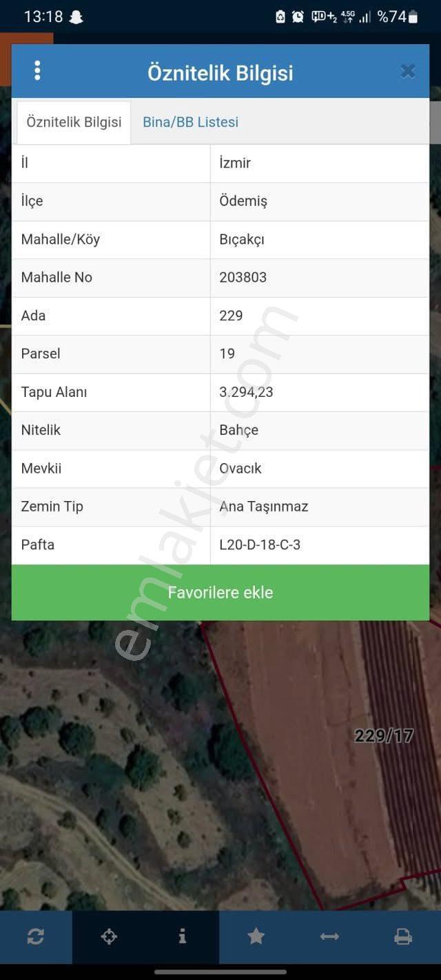 İzmir Ödemiş Bıçakçı Ovacık Yaylası Satılık Kestanelik - Görsel 8
