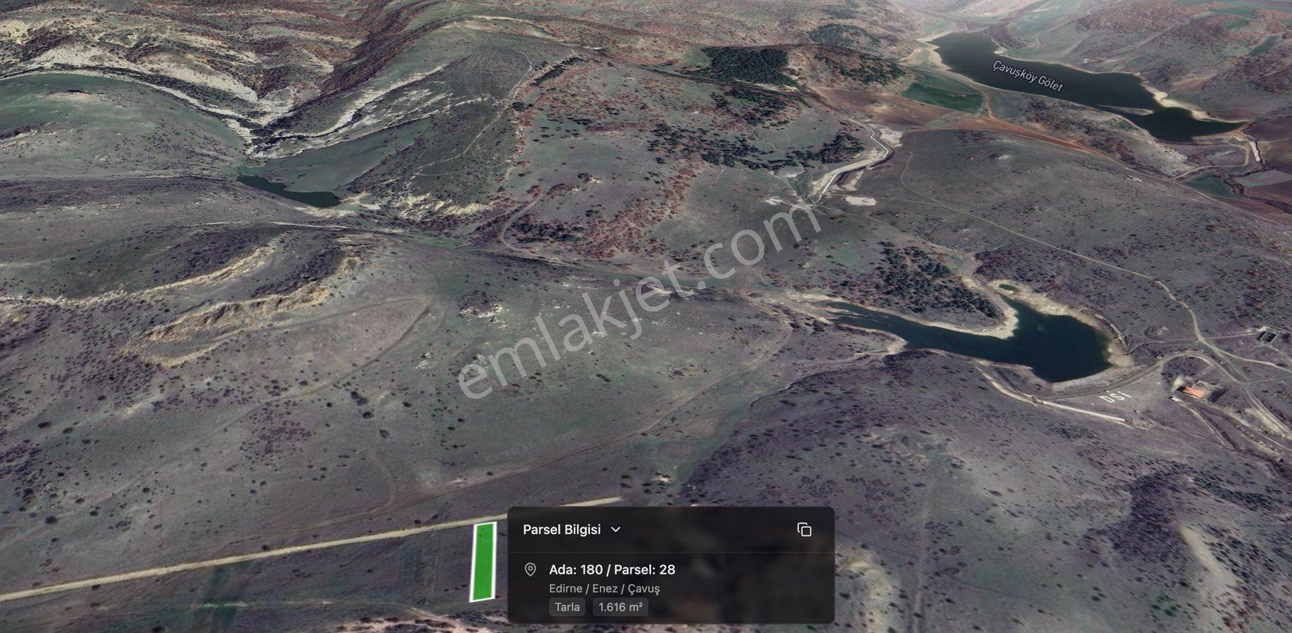 Acil! Edirne Enez Çavuşköy'de 1.615m² Yatırımlık Tarla - Görsel 4