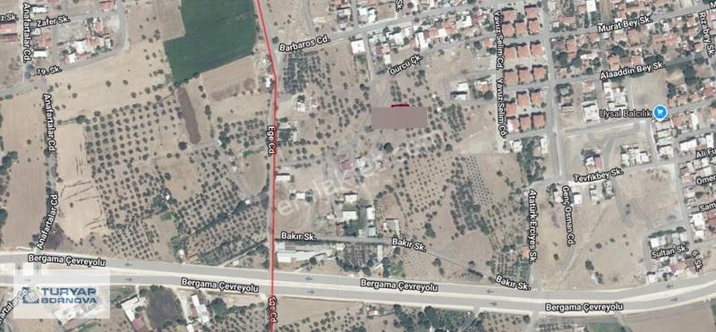 Bergama Atatürk Mahallesinde 3 Kat İmarlı 732 M2 Satılık Arsa - Görsel 3