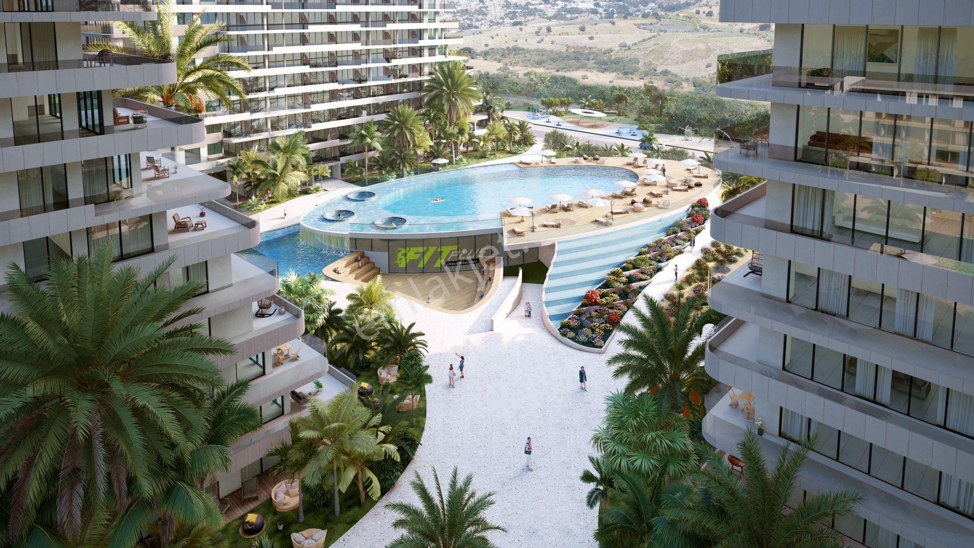 Kıbrıs İskele Longbeach'ta Full Eşyalı Kira Garantili Daireler - Görsel 12