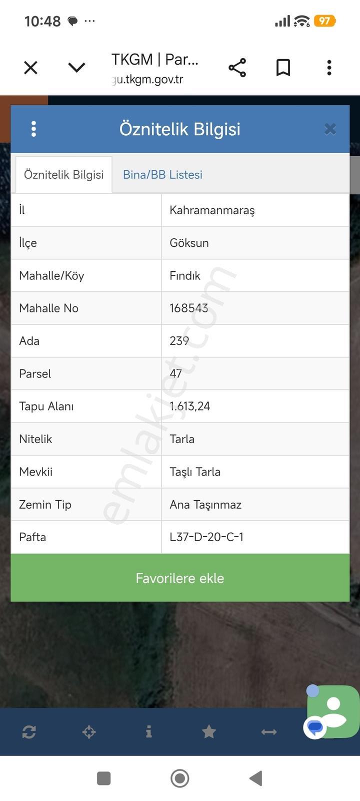 Tok Emlak'tan Fındık Mahallesinde Satılık Arsa - Görsel 3